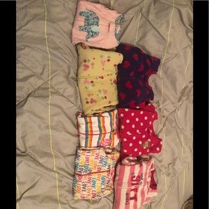 7 toddler sleepers size 2T